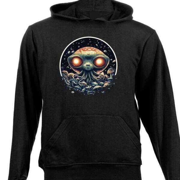Alien Octopii Unisex Hoodie Thumbnail