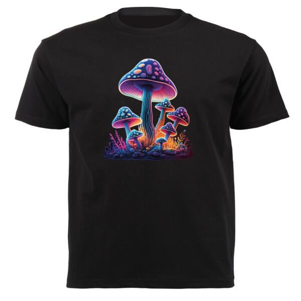 Psychedelic Mushrooms Unisex Short-sleeve T-shirt  Thumbnail