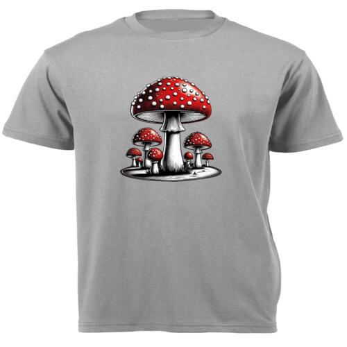 Amanita Mushrooms Unisex Short-sleeve T-shirt Amanita Mushrooms Unisex Short-sleeve T-shirt Thumbnail