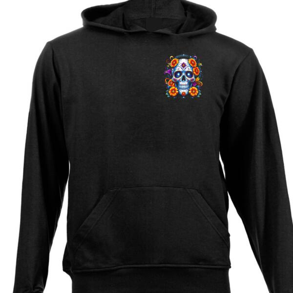 Sugar Skull Unisex Hoodie Unisex Hoodie Thumbnail