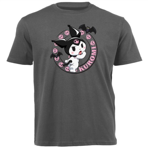 Kuromi Bats Unisex Platinum Short-sleeve T-shirt Thumbnail