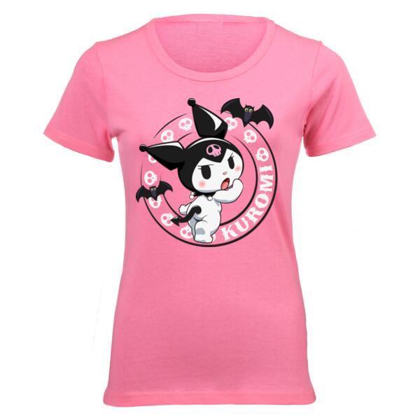 Kuromi Bats II Ladies Short-sleeve T-shirt Thumbnail