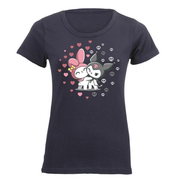 Kuromi & My melody Ladies Short-sleeve T-shirt Thumbnail