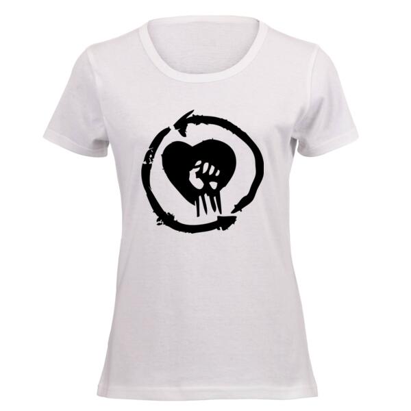 Rise Against Black Ladies Short-sleeve T-shirt Thumbnail