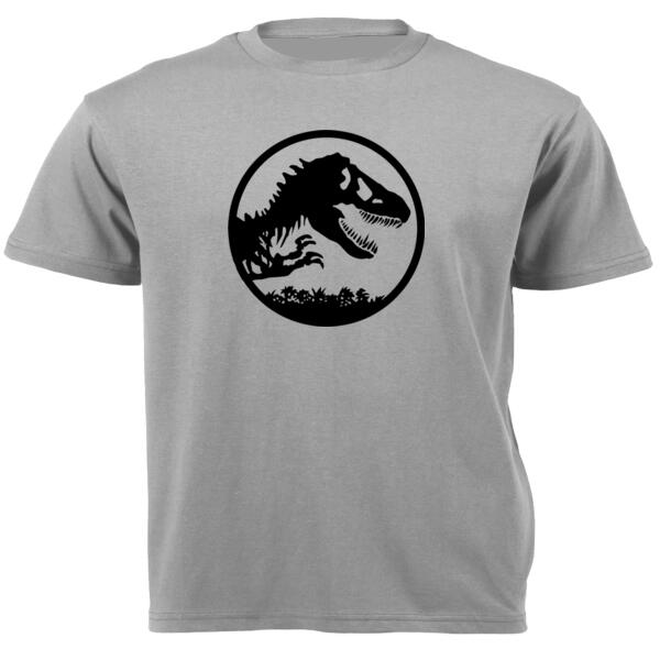 Jurassic World Dinosaur Black Unisex Short-sleeve T-shirt Thumbnail