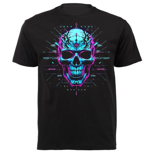 Cyber Punk Skull Unisex Platinum Short-sleeve T-shirt Cyber Punk Skull Unisex Platinum Short-sleeve T-shirt Thumbnail