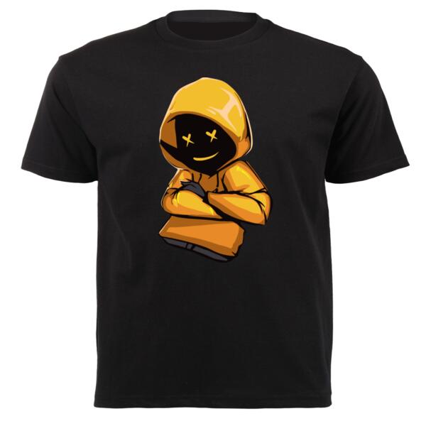 Little Nightmares Yellow Hoodie Cross Eye Design Thumbnail