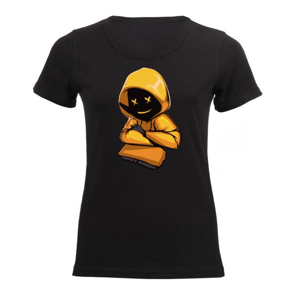Little Nightmares Yellow Hoodie Cross Eye Design Thumbnail