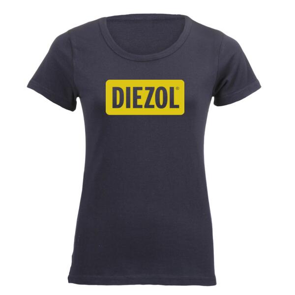 DIEZOL - yellow Ladies Short-sleeve T-shirt Thumbnail