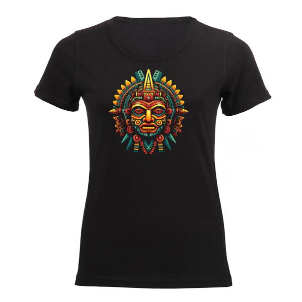 Aztec Sun god Ladies Short-sleeve T-shirt Thumbnail