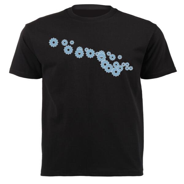 Geometry Dash Devil Vortex Saws  Unisex Short-sleeve T-shirt Thumbnail