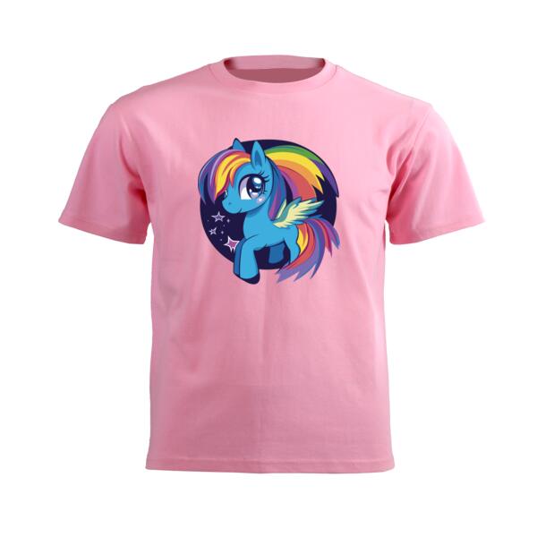 Rainbow Unicorn Junior Short-sleeve T-shirt Thumbnail
