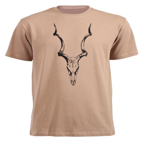 Kudu Skull Unisex Short-sleeve T-shirt Thumbnail