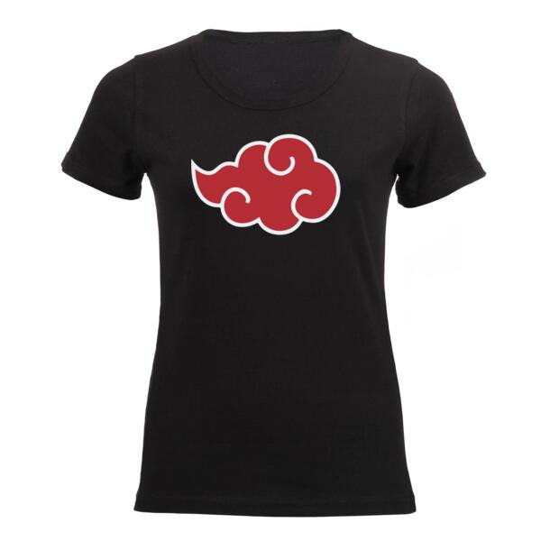 Naruto Shippuden Akatsuki Logo ladies T-Shirt Thumbnail