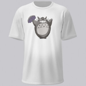 Happy Totoro with Umbrella - My Neighbour Totoro Unisex Short-sleeve T-shirt