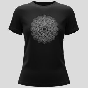 Mandala Serenity Ladies Short Sleeve T-Shirt