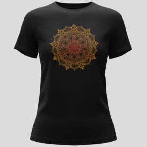 Mandala Sunrise Ladies Short-sleeve T-shirt