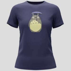 My Neighbour Totoro with Umbrella Ladies Short-sleeve T-shirt