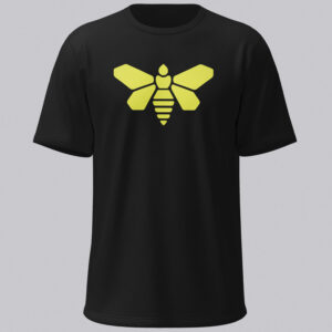 Rock this Breaking Bad Bee Logo T-shirt. Perfect for fans of the iconic TV show and general stoners.
