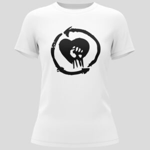 Rise Against Black Ladies Short-sleeve T-shirt