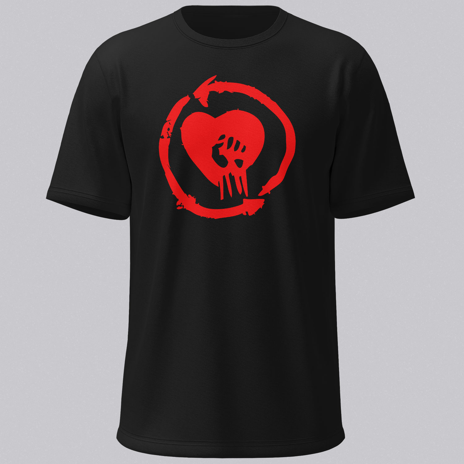 Rise Against Red Unisex Short-sleeve T-shirt
