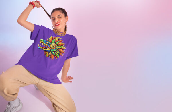 Oversized T-shirt with custom print DTG or DTF on cotton T-shirt printed in South Africa