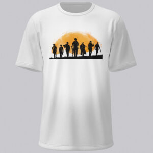 Red Dead Redemption Sunset Silhouette