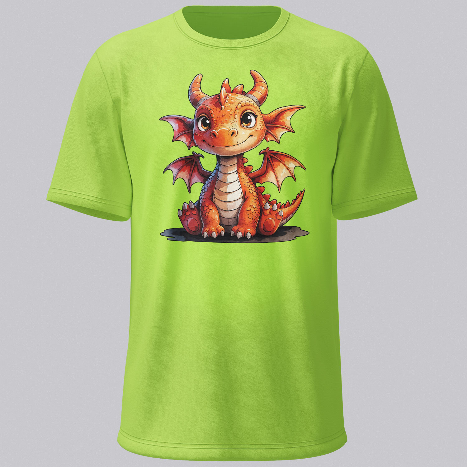 A cool baby dragon t-shirt for toddlers and kids. The perfect gift for kids obsessed with dragons!