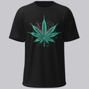 Ganja Unisex Platinum Short-sleeve T-shirt serves soft vibes and crisp style - perfect for stoners chasing effortless expression.